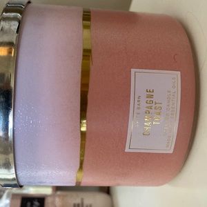 Champagne toast candle set